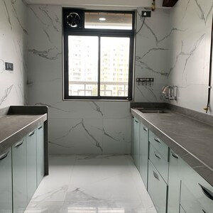 Kitchen in 2 BHK Apartment at H Rishabraj Park Vistas, Dalvi Nagar – for Rent