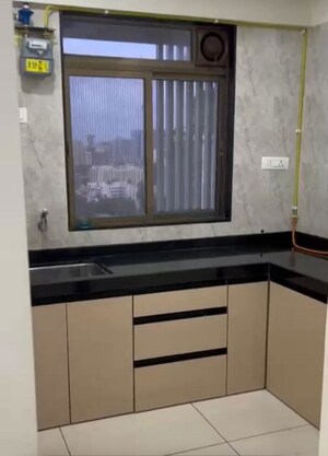 Kitchen in 1 BHK Apartment at Dwarkamai CHS Malad West, Malad West – for Rent