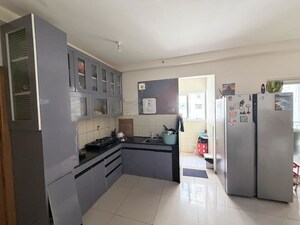 Kitchen in 3 BHK Apartment at Mantri Group Celestia, Gachibowli – for Rent