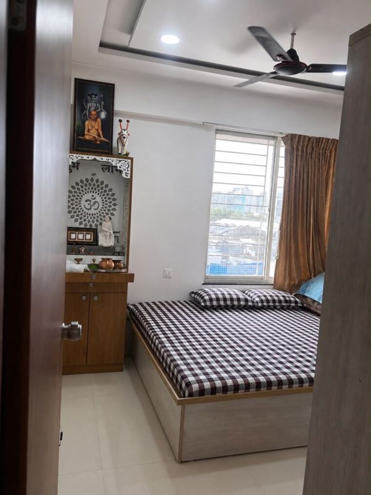 Bedroom, krisala-41-elite 2 Bedroom 750 Sq.Ft. Apartment In Tathawade Pune 10549177