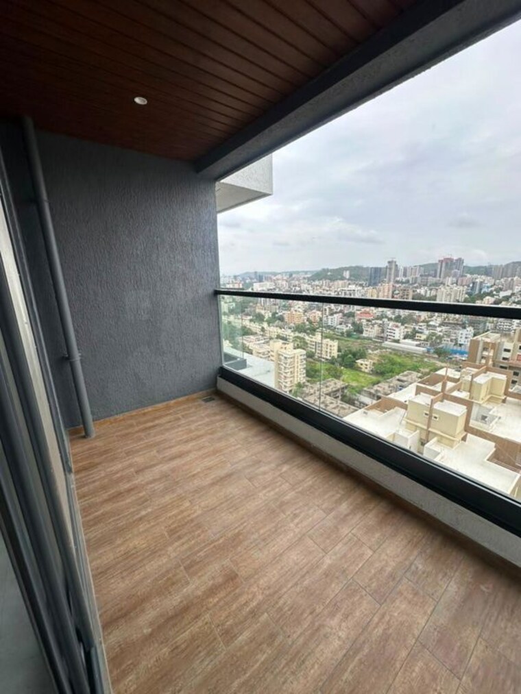 Balcony, majestique-signature-tower-phase-2 3 Bedroom 1768 Sq.Ft. Apartment In Balewadi Pune 10549220