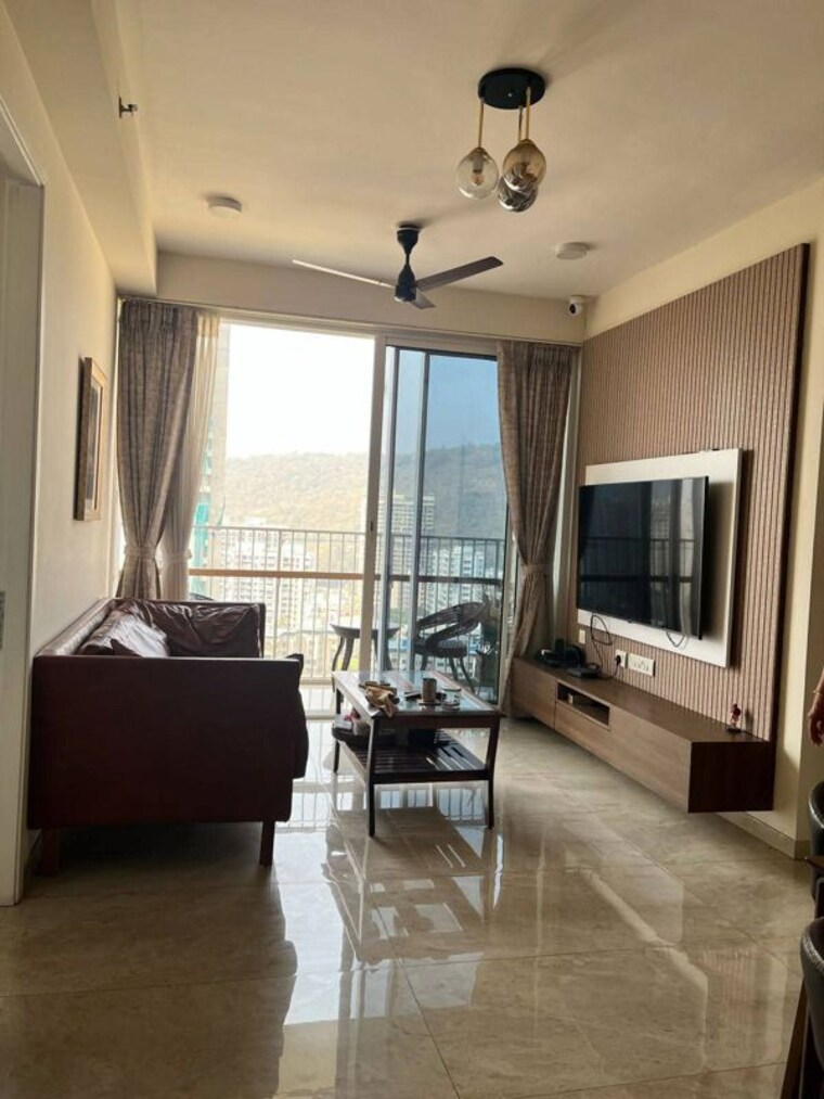 Living Room, tata-aveza-phase-2 3 Bedroom 950 Sq.Ft. Apartment In Mulund East Mumbai 10549227