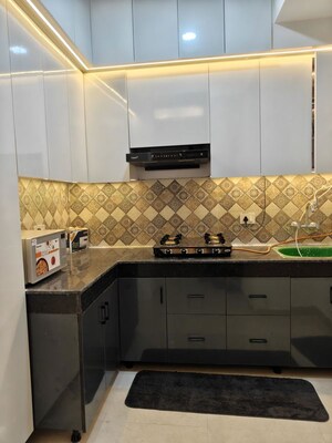 Kitchen in 2 BHK Builder Floor at Sector 21 – for Rent