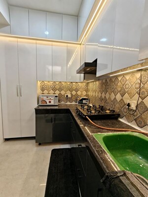 Kitchen in 2 BHK Builder Floor at Sector 21 – for Rent