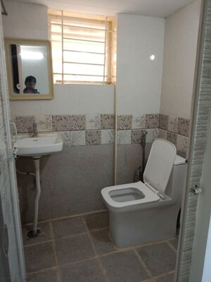 Bathroom in 1 BHK Builder Floor at Aecs Layout – for Rent