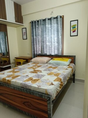 Bedroom in 1 BHK Builder Floor at Aecs Layout – for Rent