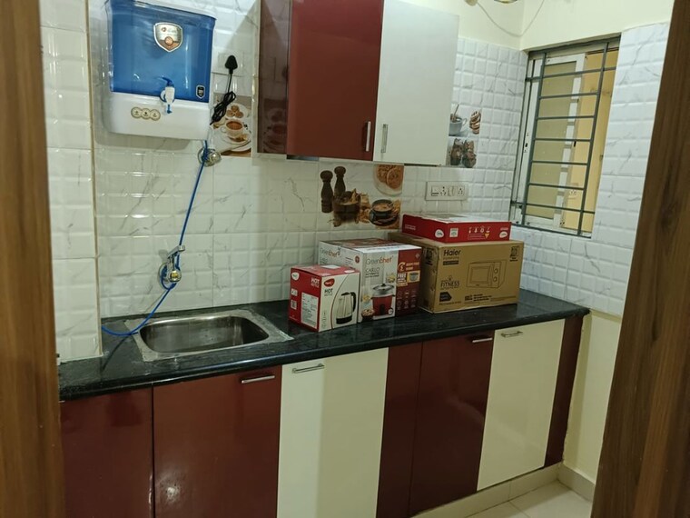 Kitchen, aecs layout 1 Bedroom 550 Sq.Ft. Builder Floor In Aecs Layout Bangalore 10549255