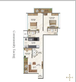 2.5 BHK Apartment For Sale in DP Force Tower, Baner