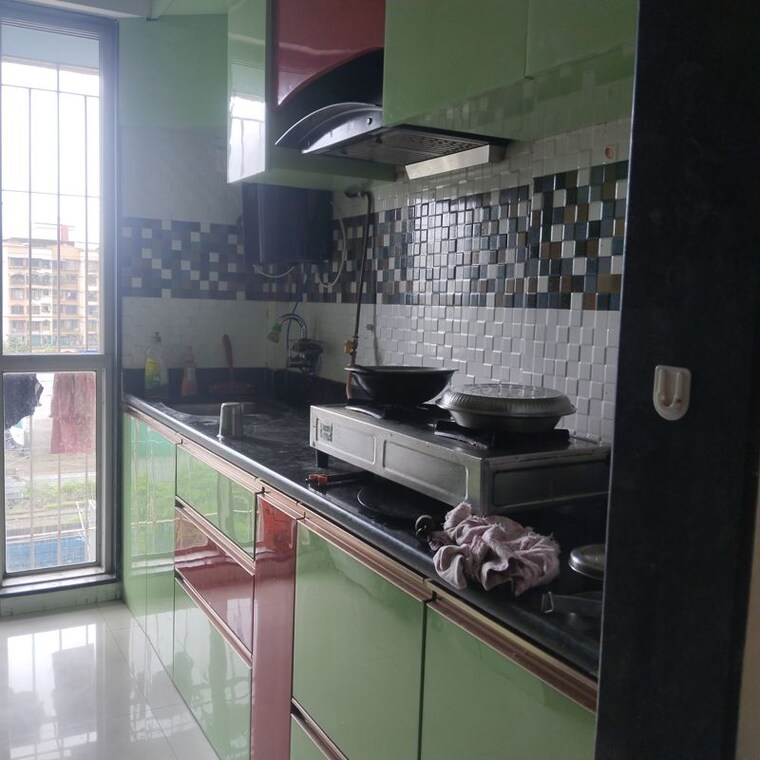 Kitchen, neel-sidhi-infinity 1.5 Bedroom 850 Sq.Ft. Apartment In Khanda Colony Navi Mumbai 10549300