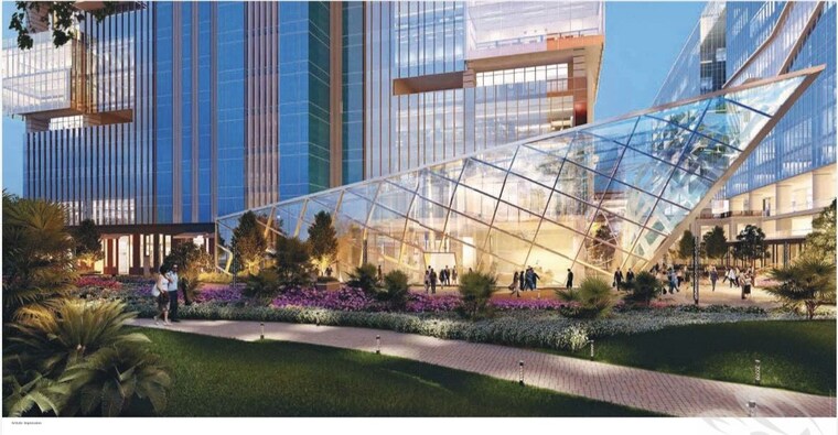 Exterior View, crc-the-flagship Commercial Shop 480 Sq.Ft. In Sector 140a Noida 10549301