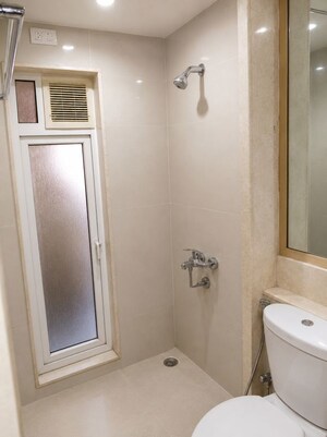 Bathroom in 2 BHK Apartment at Hiranandani Maitri Park, Chembur – for Rent