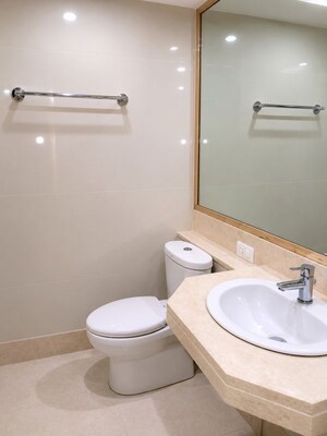 Bathroom in 2 BHK Apartment at Hiranandani Maitri Park, Chembur – for Rent