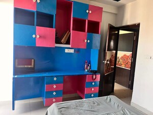 Kitchen in 3 BHK Apartment at Habitech Panch Tatva, Tech Zone 4 Greater Noida – for Rent