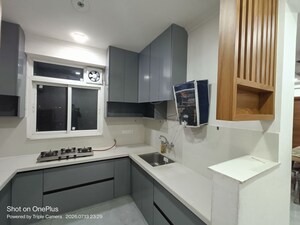 Kitchen in 3 BHK Apartment at Tulip Green Palm, Durgapura – for Rent
