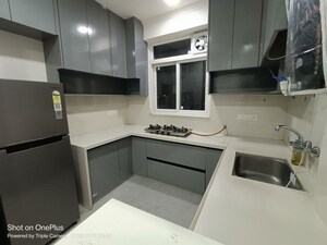 Kitchen in 3 BHK Apartment at Tulip Green Palm, Durgapura – for Rent