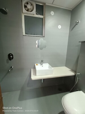 Bathroom in 3 BHK Apartment at Tulip Green Palm, Durgapura – for Rent