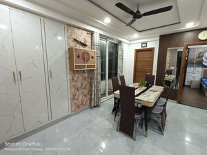 Dining area in 3 BHK Apartment at Tulip Green Palm, Durgapura – for Rent
