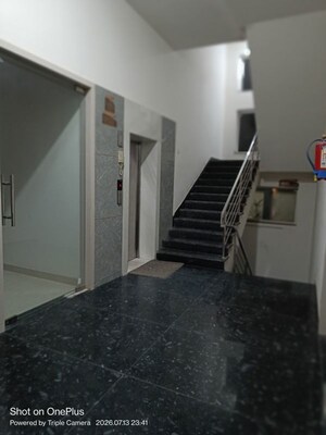 Staircase in 3 BHK Apartment at Tulip Green Palm, Durgapura – for Rent