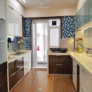 Kitchen in 4 BHK Apartment at Ganga Tower II, Chembur – for Sale