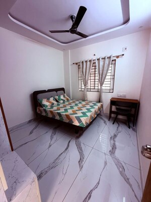 Bedroom in 1 BHK Builder Floor at Aecs Layout – for Rent