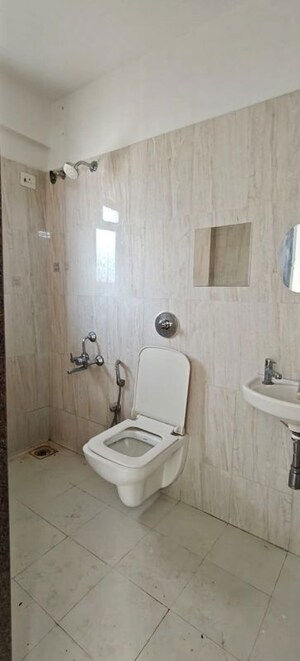 Bathroom in 2 BHK Apartment at Godrej Emerald, Ghodbunder Road – for Rent