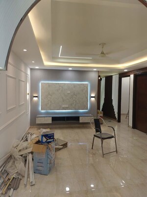 Living Room in 3 BHK Builder Floor at Saket – for Rent