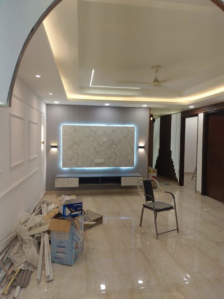 Living Room, saket 3 Bedroom 850 Sq.Ft. Builder Floor In Saket Delhi 10549421