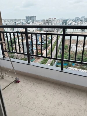 Balcony in 3 BHK Apartment at SMR Vinay Iconia Hyderabad, Kondapur – for Sale