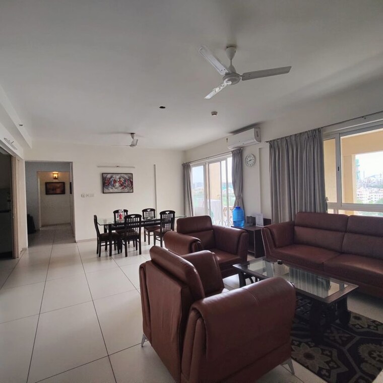 Living Room, kolte-patil-24k-opula 4 Bedroom 2163 Sq.Ft. Apartment In Pimple Nilakh Pune 10549435