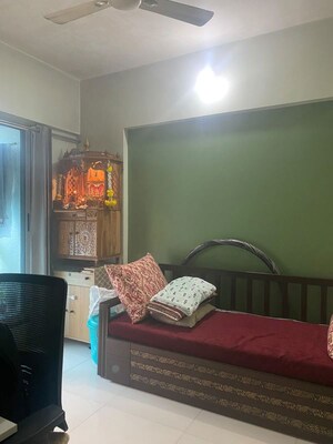 Living Room in 3 BHK Apartment at Godrej Emerald, Ghodbunder Road – for Rent