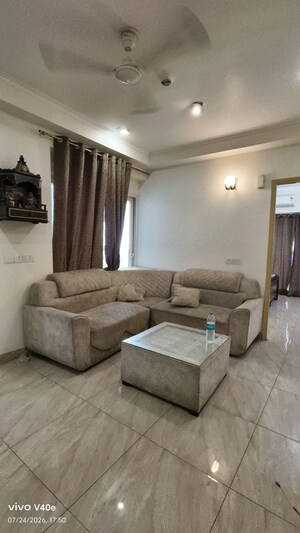 Living Room in 2 BHK Apartment at Gaur City 7th Avenue, Sector 4 Greater Noida – for Rent
