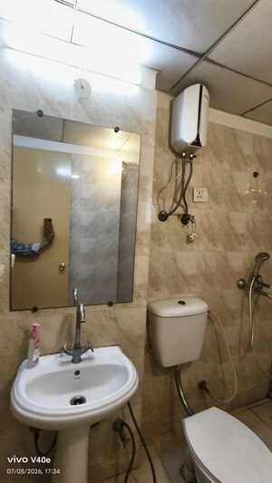 Bathroom in 2 BHK Apartment at Gaur City 7th Avenue, Sector 4 Greater Noida – for Rent