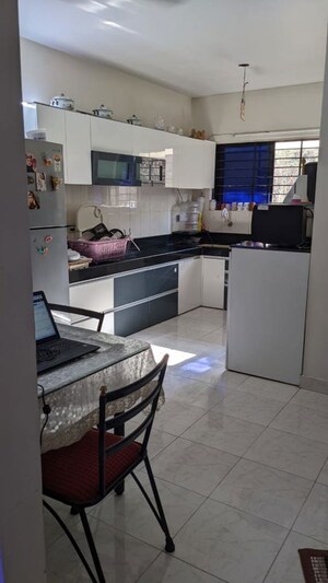 Kitchen in 4 BHK Apartment at Bhusari Colony – for Rent
