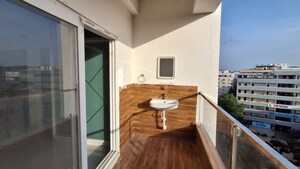 Balcony in 3 BHK Apartment at Madhapur – for Rent
