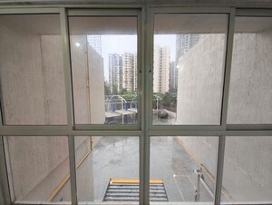 Balcony in 3 BHK Apartment at Godrej Emerald, Ghodbunder Road – for Rent