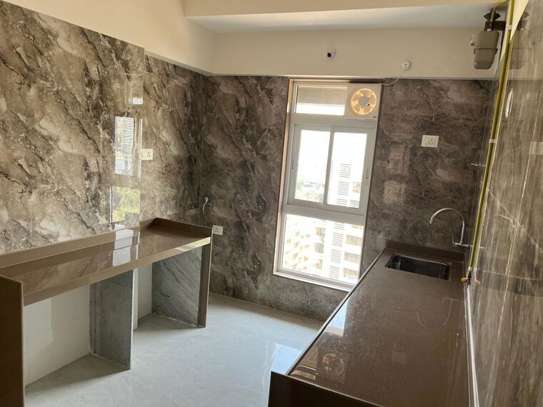 Kitchen, mahaveer-solitaire-edge 2 Bedroom 634 Sq.Ft. Apartment In Kandivali East Mumbai 10549466