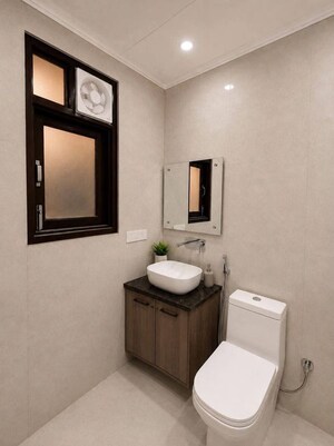 Bathroom in 1 BHK Apartment at Saket – for Rent