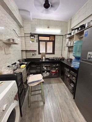 Kitchen in 1 BHK Apartment at Eff Jumbo Darshan CHS, Andheri East – for Rent