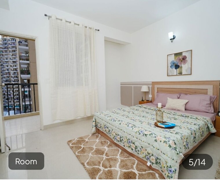 Bedroom, sare-home 3 Bedroom 1350 Sq.Ft. Apartment In Sector 92 Gurgaon 10549526