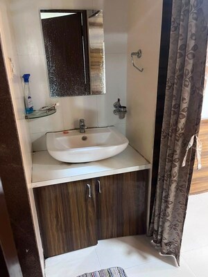 Bathroom in 1 BHK Apartment at Skyi Songbirds, Bavdhan – for Rent