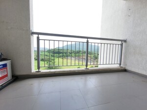 Balcony in 3 BHK Apartment at Godrej Emerald, Ghodbunder Road – for Rent