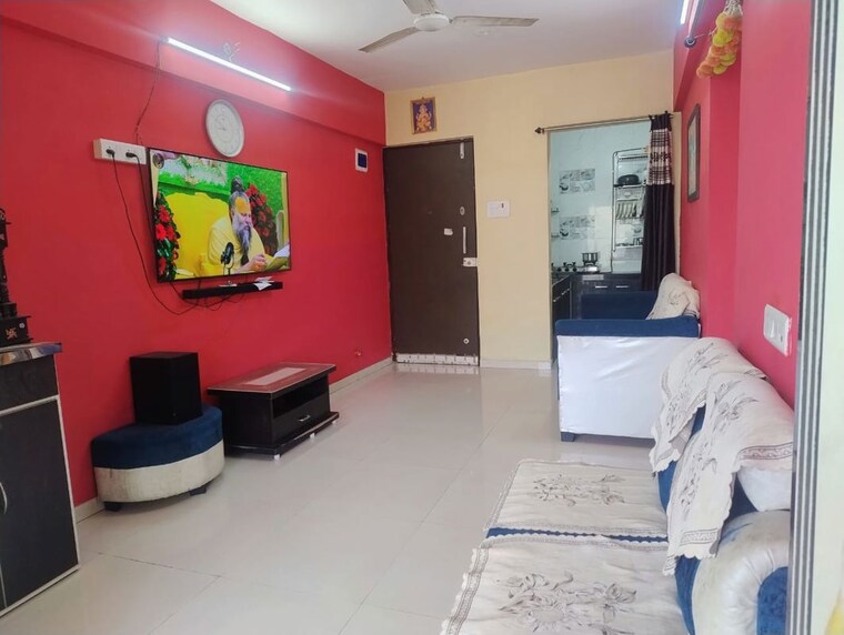 Living Room, sai-nagar-chs 2 Bedroom 930 Sq.Ft. Apartment In Kalamboli Navi Mumbai 10549587