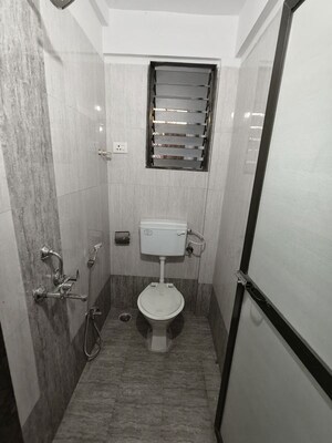 Bathroom in 2 BHK Apartment at Ahuja Harbour Estate , Nerul Sector 19a – for Rent