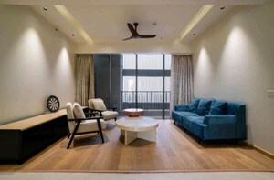 Living Room in 4 BHK Apartment at Paras Quartier, Gwal Pahari – for Rent
