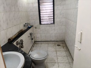 Bathroom in 2 BHK Apartment at Neelsidhi Atlantis, Nerul – for Rent