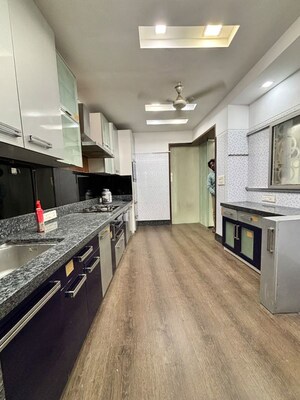 Kitchen in 3 BHK Apartment at Hashu Niwas, Bandra West – for Rent