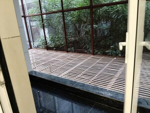 Balcony in 3 BHK Builder Floor at Palam Vihar – for Rent