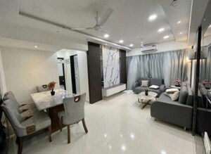 Living Room in 1 BHK Apartment at Shree Nandanvan homes, Kalwa – for Rent