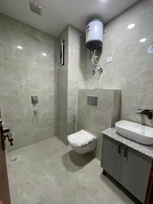 Bathroom in 1 RK Builder Floor at Saket – for Rent