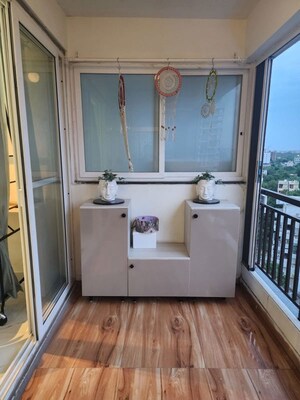 Balcony in 3 BHK Apartment at RKs Oxygen Homes, Gajularamaram – for Rent